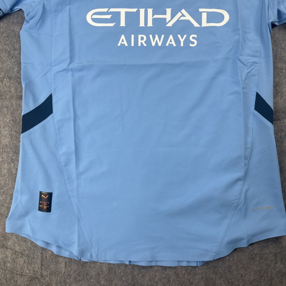 Puma Manchester City Soccer Jersey 2024-2025 Home Football Shirt Size M - Picture 8 of 13